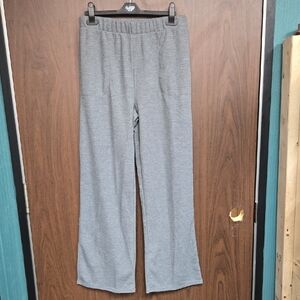 Splendid Size M Grey Waffle Knit Pajama Pant